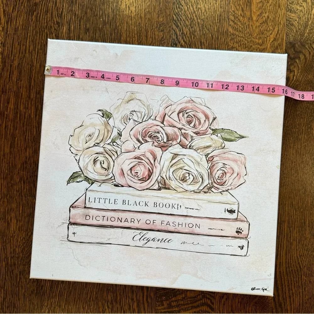Little Black Book, Dictionary of Fashion, Elegance books - Wall Art